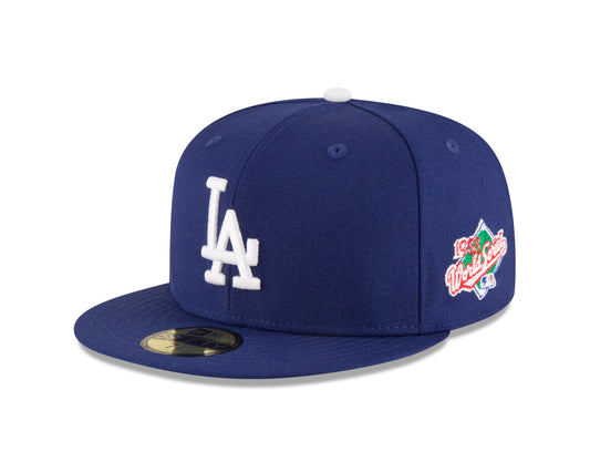 Los Angeles Dodgers New Era Wool Cooperstown 1988 59FIFTY Fitted Hat - Blue