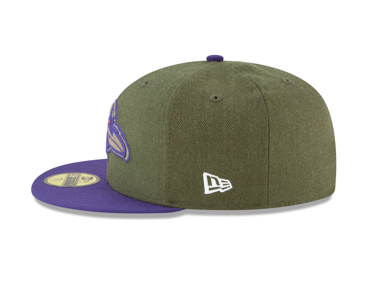 Baltimore Ravens New Era Salute to Service 59FIFTY Fitted Hat - Green