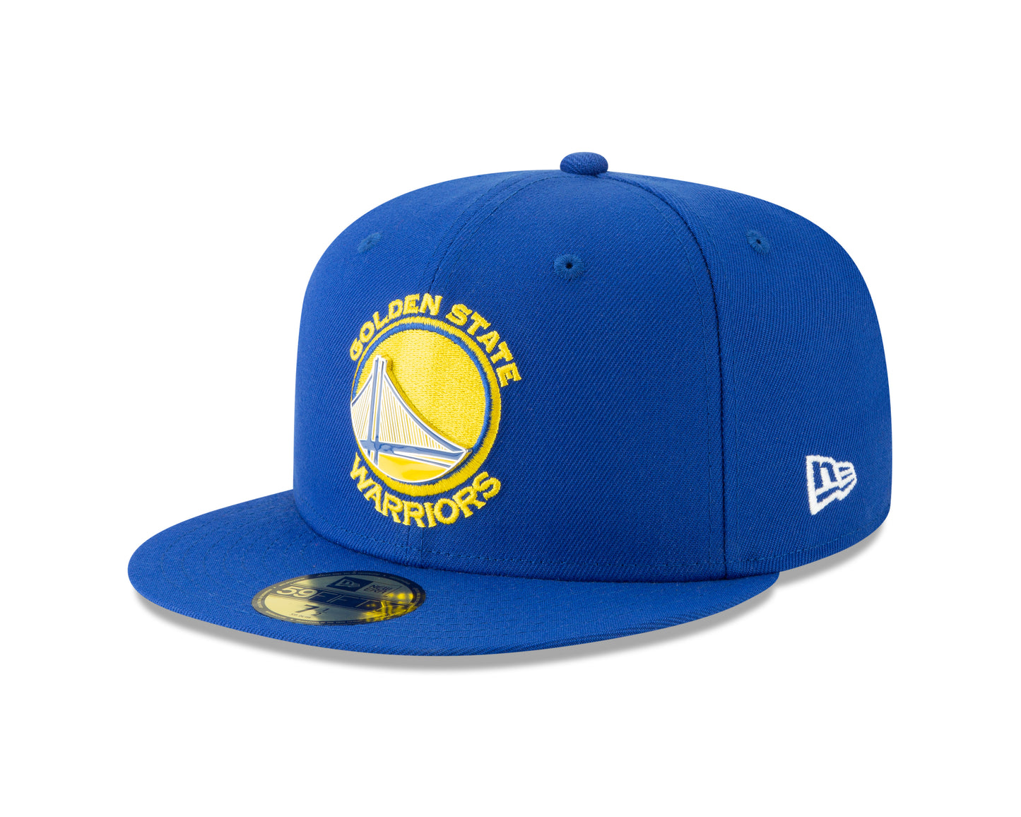 Golden State Warriors New Era NBA Metal Thread 59fifty Fitted Hat - Blue