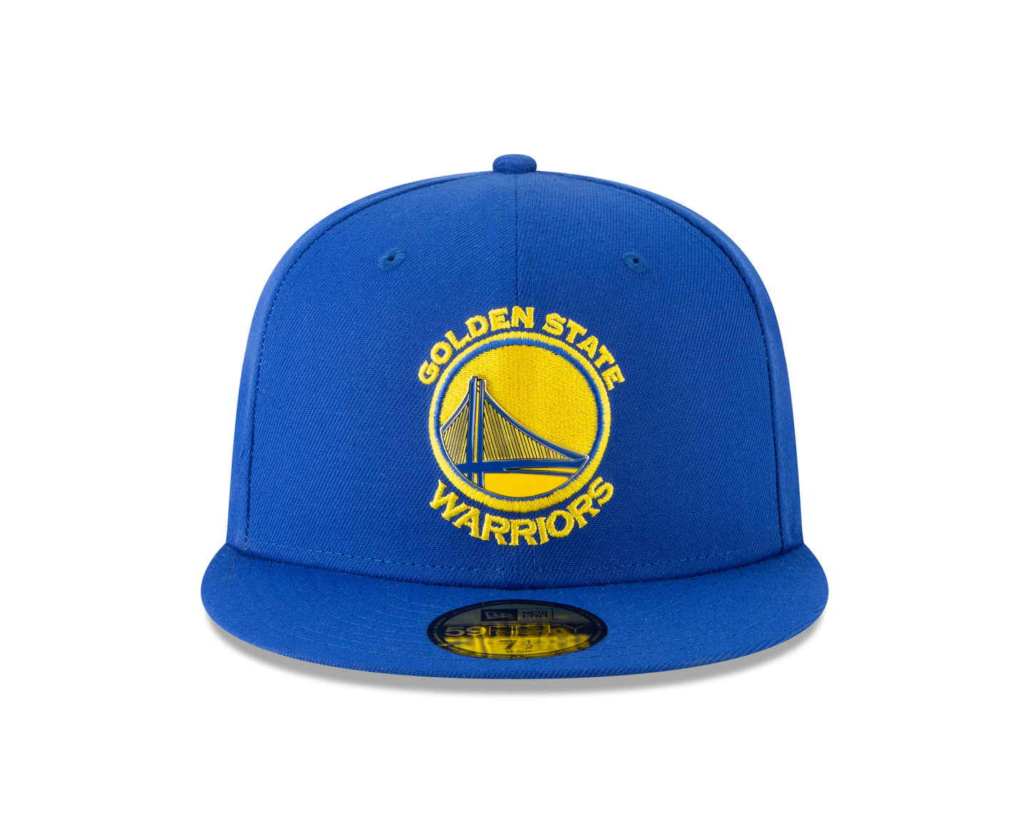 Golden State Warriors New Era NBA Metal Thread 59fifty Fitted Hat - Blue