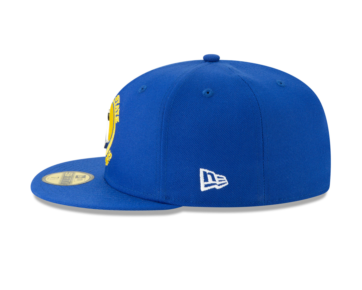 Golden State Warriors New Era NBA Metal Thread 59fifty Fitted Hat - Blue