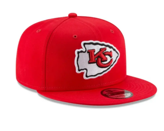 Kansas City Chiefs  New Era Team Red 9Fifty Snapback Hat