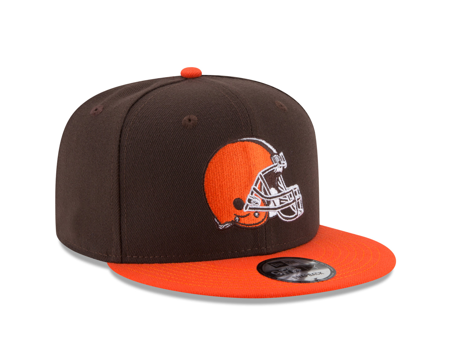 Cleveland Browns Team Basic 2 Tone 9FIFTY Snapback Hat - Brown