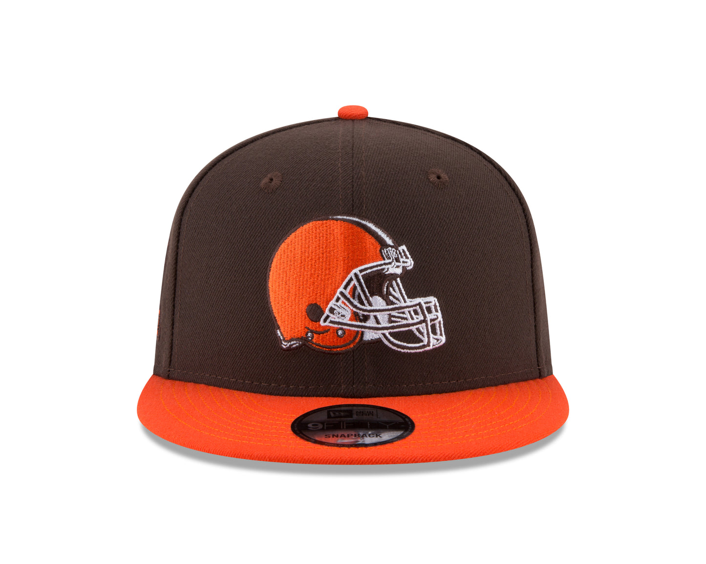 Cleveland Browns Team Basic 2 Tone 9FIFTY Snapback Hat - Brown