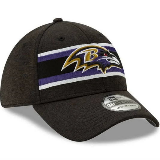 Baltimore Ravens Sideline Base 39THIRTY Flex Hat - Gray