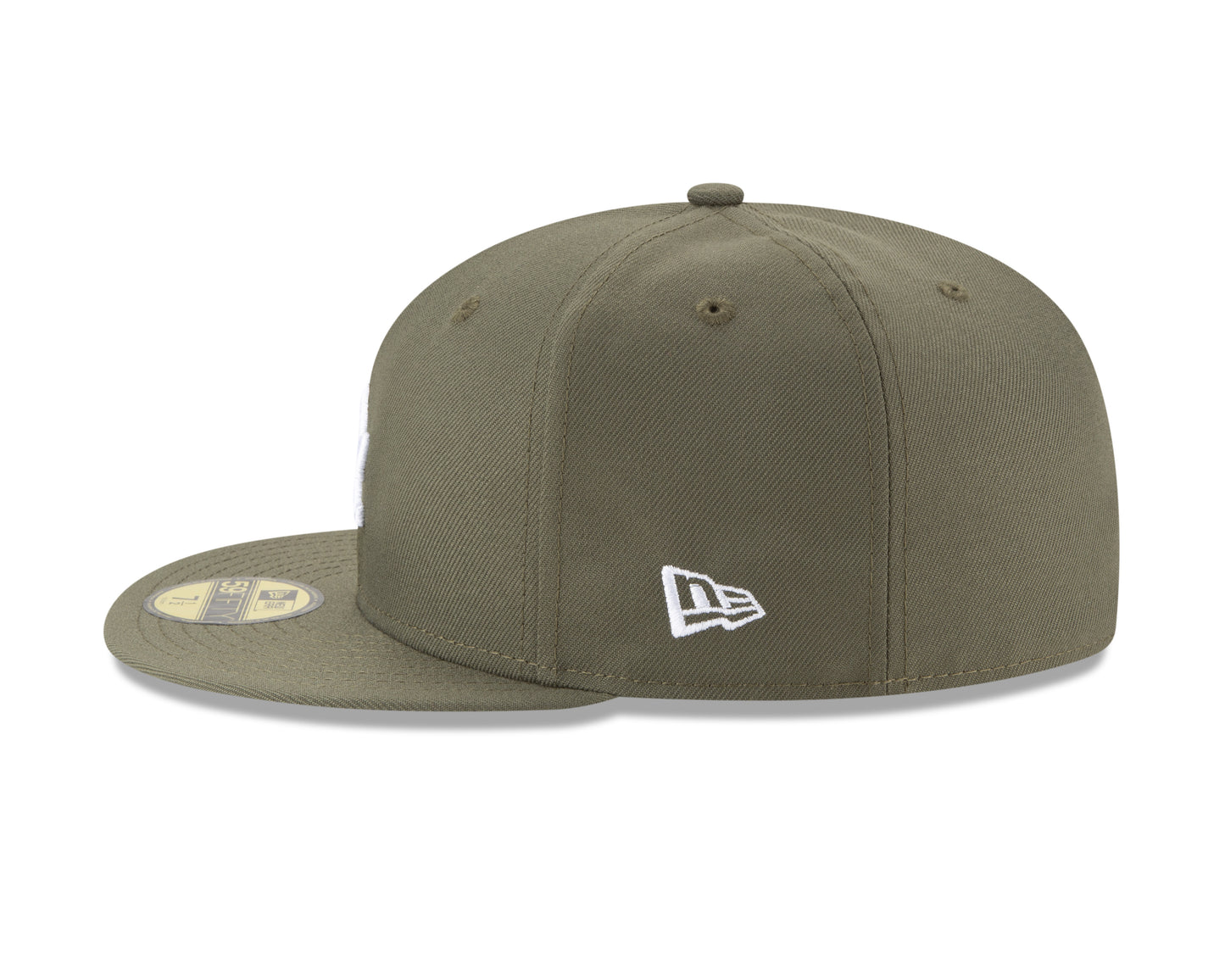 Los Angeles Dodgers New Era MLB Basic New Olive 59fifty Fitted Hat