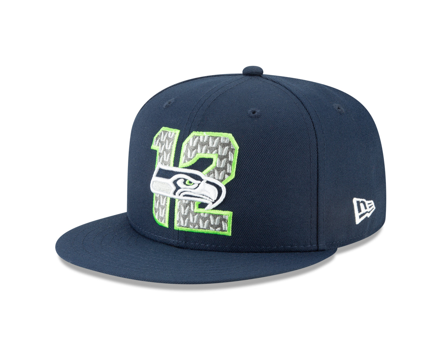 Seattle Seahawks New Era NFL Draft On-Stage Official 9FIFTY Snapback Hat