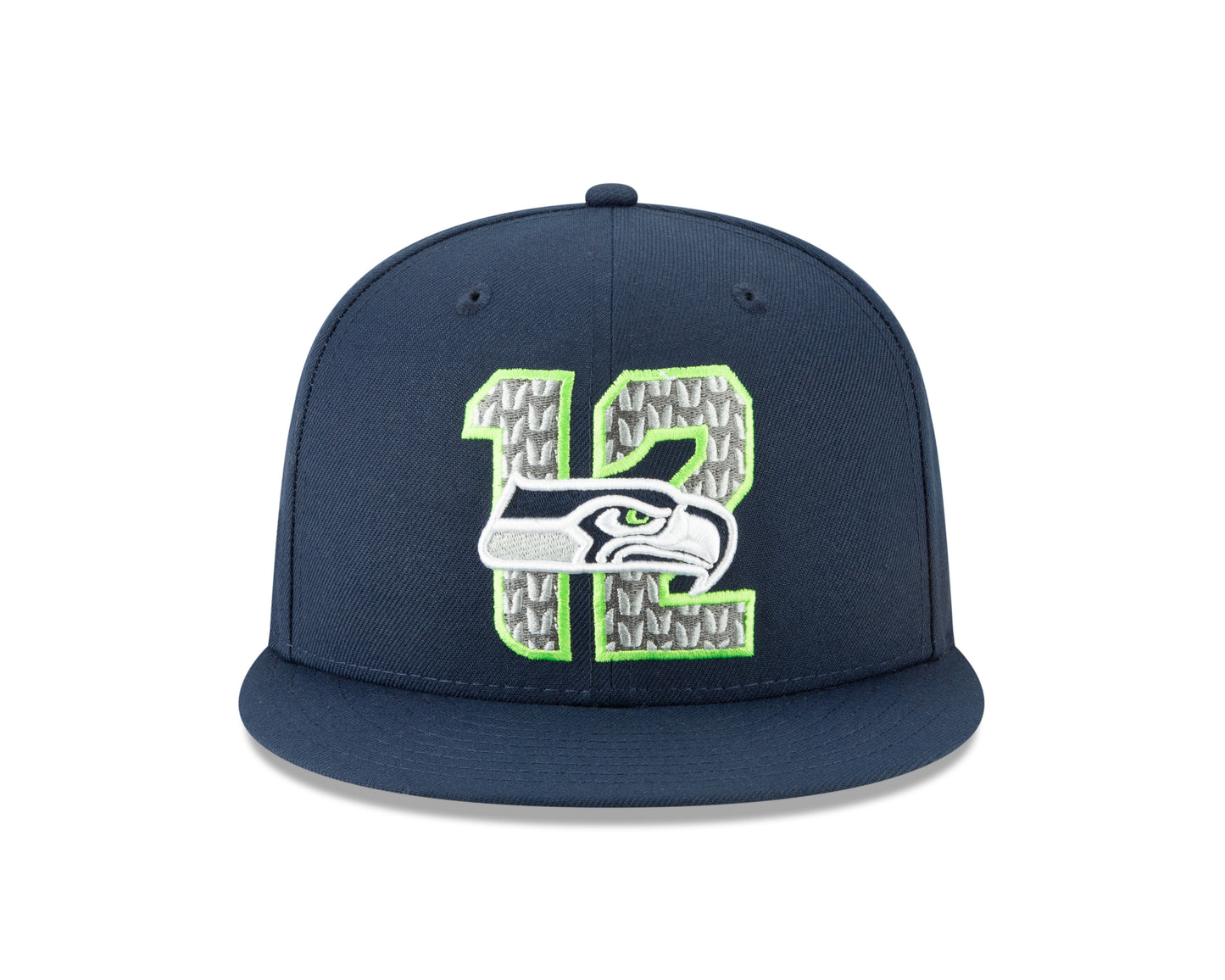Seattle Seahawks New Era NFL Draft On-Stage Official 9FIFTY Snapback Hat