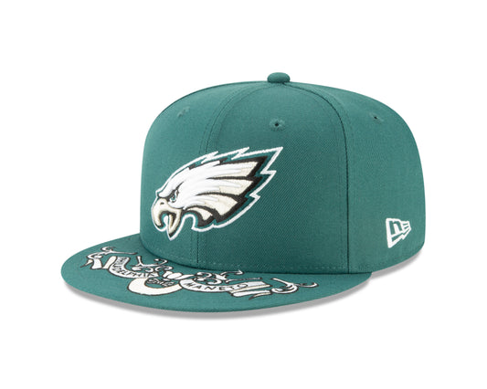 Philadelphia Eagles New Era NFL Draft On-Stage Official 9FIFTY Snapback Hat