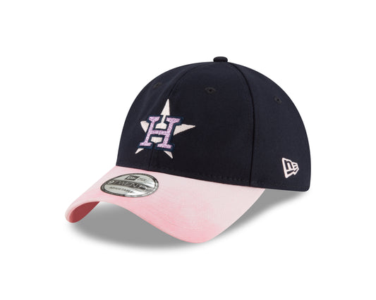 Houston Astros New Era Mother's Day Team Glimmer 9Twenty Adjustable Hat