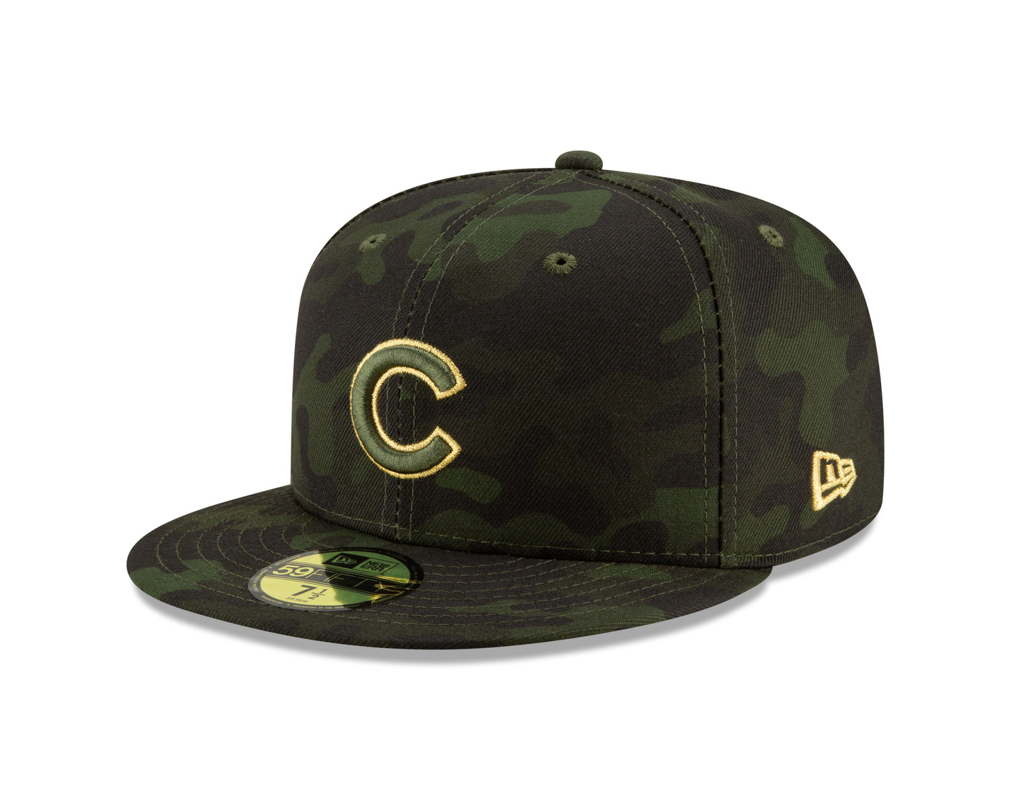 Chicago Cubs New Era MLB Armed Forces Day On-Field 59FIFTY Hat