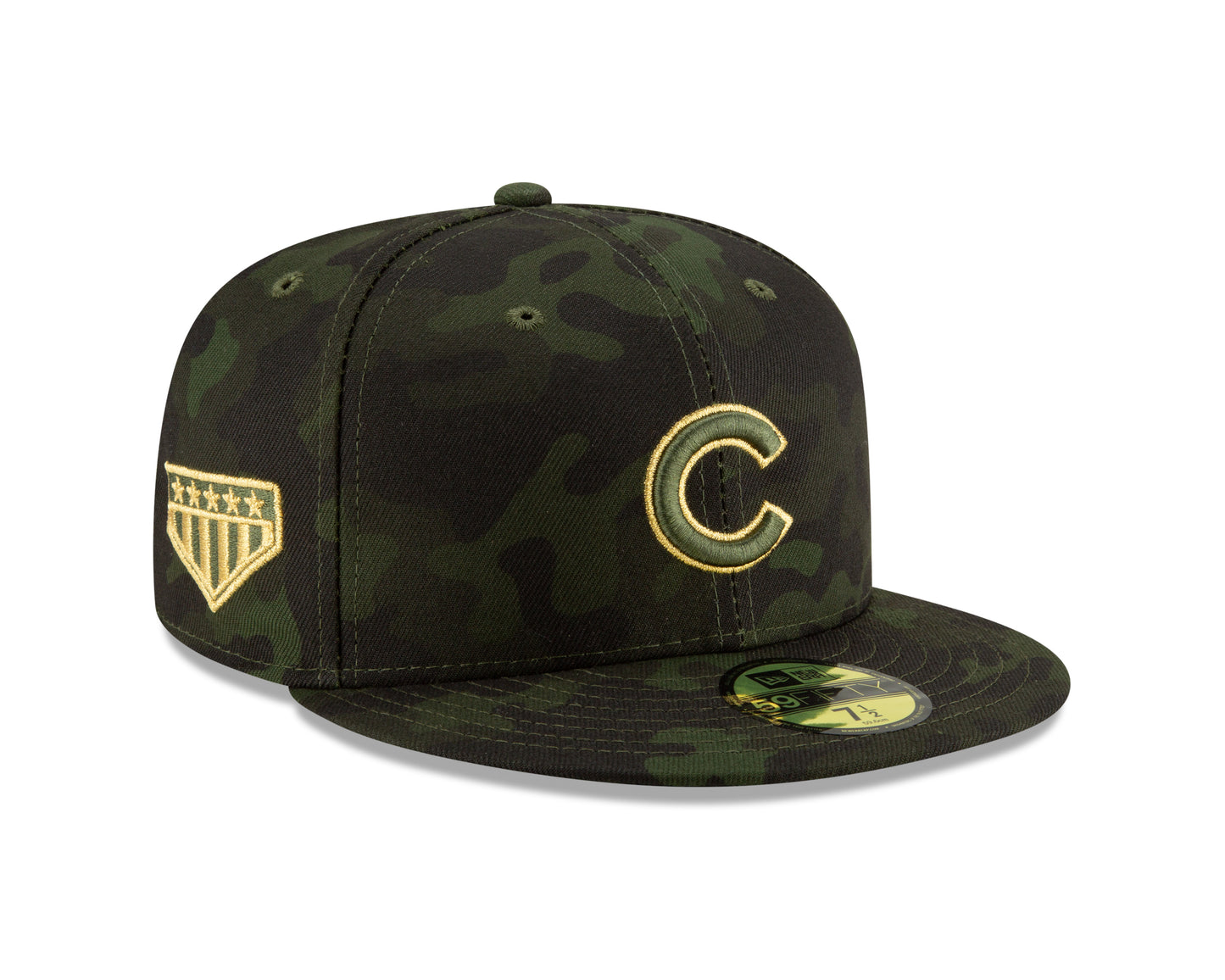 Chicago Cubs New Era MLB Armed Forces Day On-Field 59FIFTY Hat