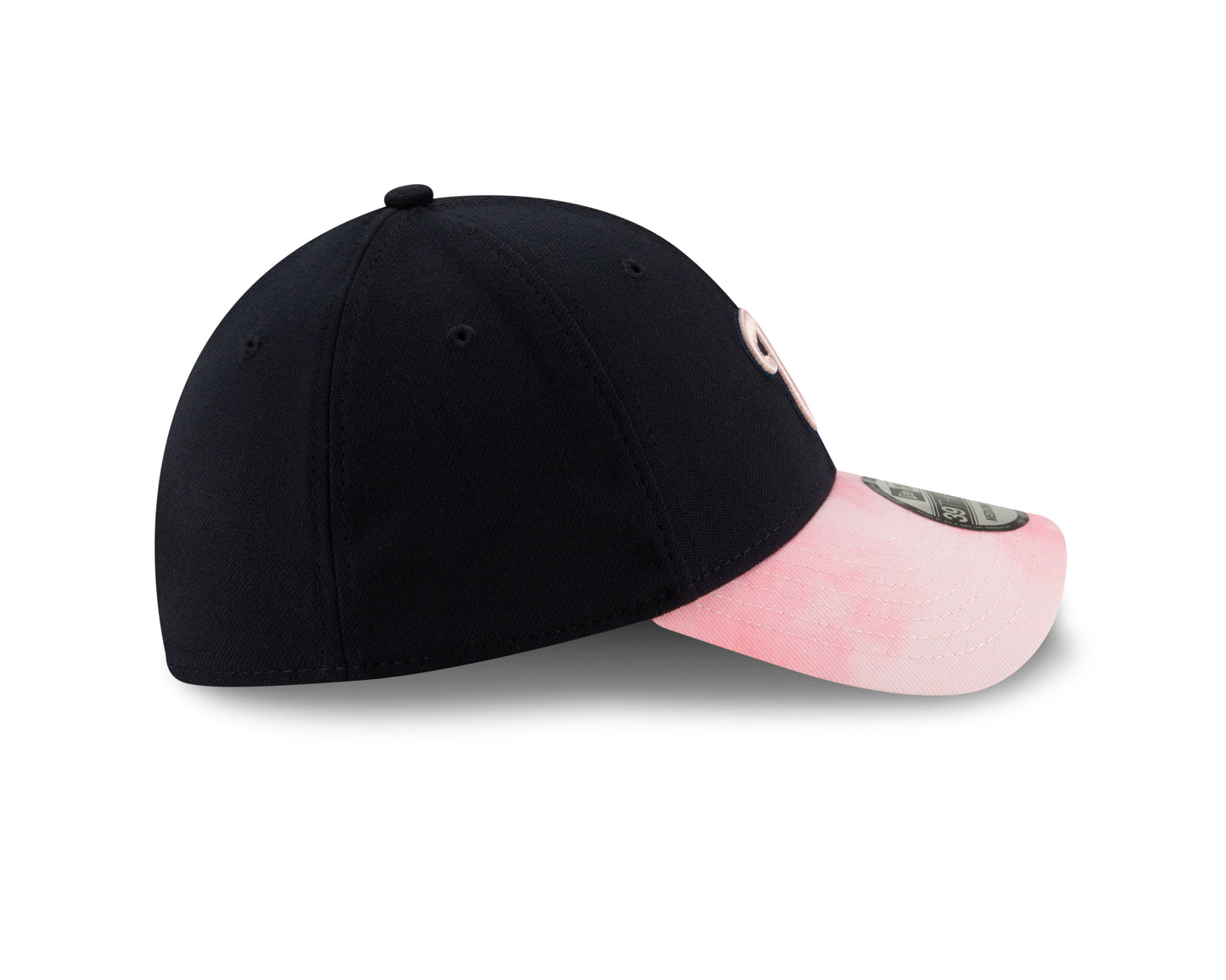 Washington Nationals New Era Mother's Day 39THIRTY Flex Hat - Navy/Pink