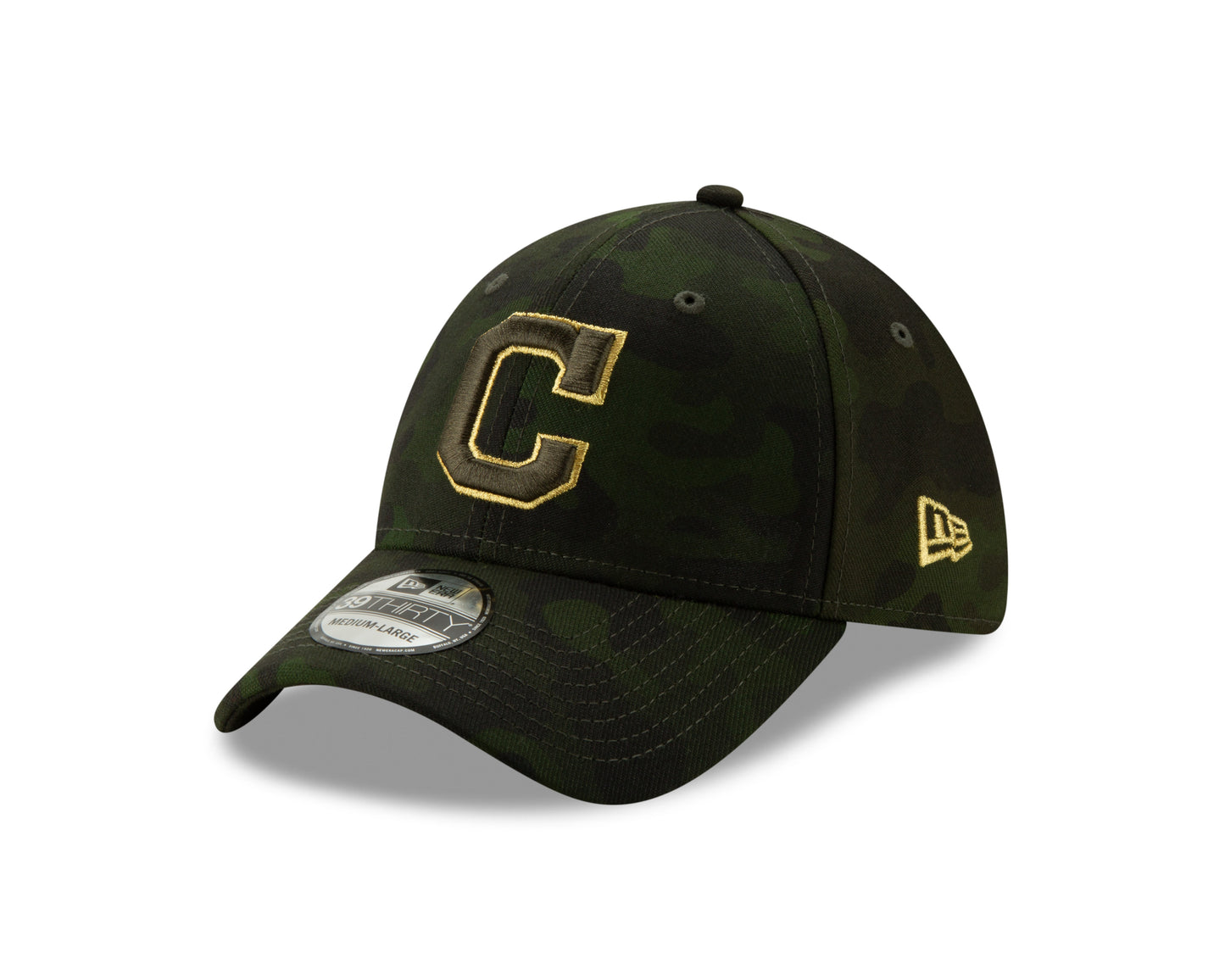 Cleveland Indians New Era 2019 MLB Armed Forces Day 39THIRTY Flex Hat