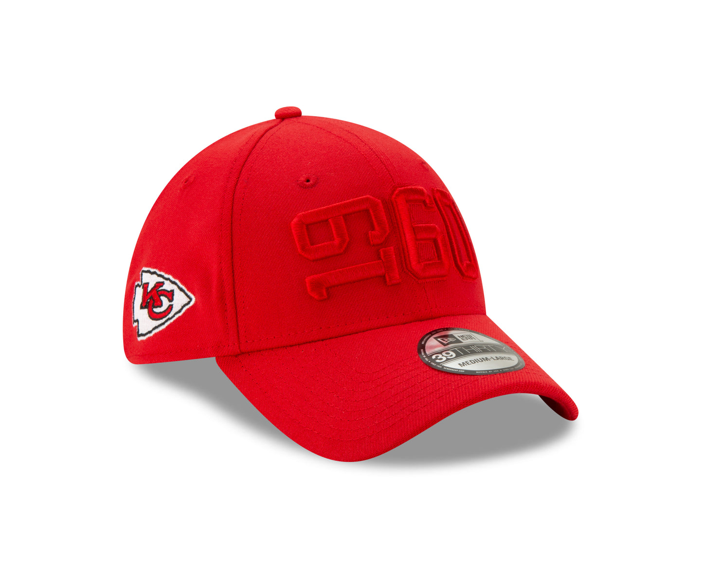 Kansas City Chiefs New Era Red NFL Sideline 1960 39THIRTY Hat