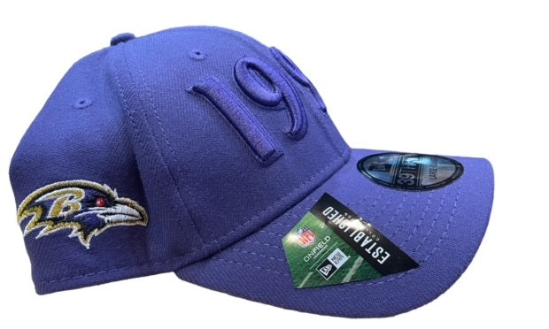 Baltimore Ravens New Era Alternate Sideline Established 1996 39Thirty Flex Hat - Purple