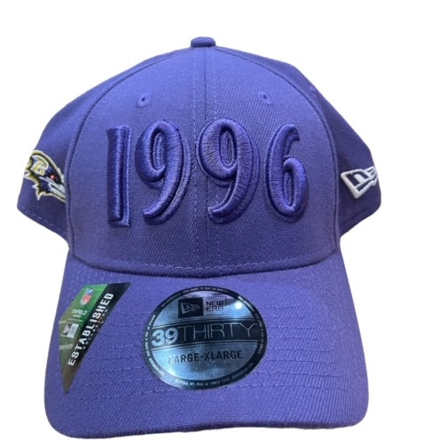 Baltimore Ravens New Era Alternate Sideline Established 1996 39Thirty Flex Hat - Purple