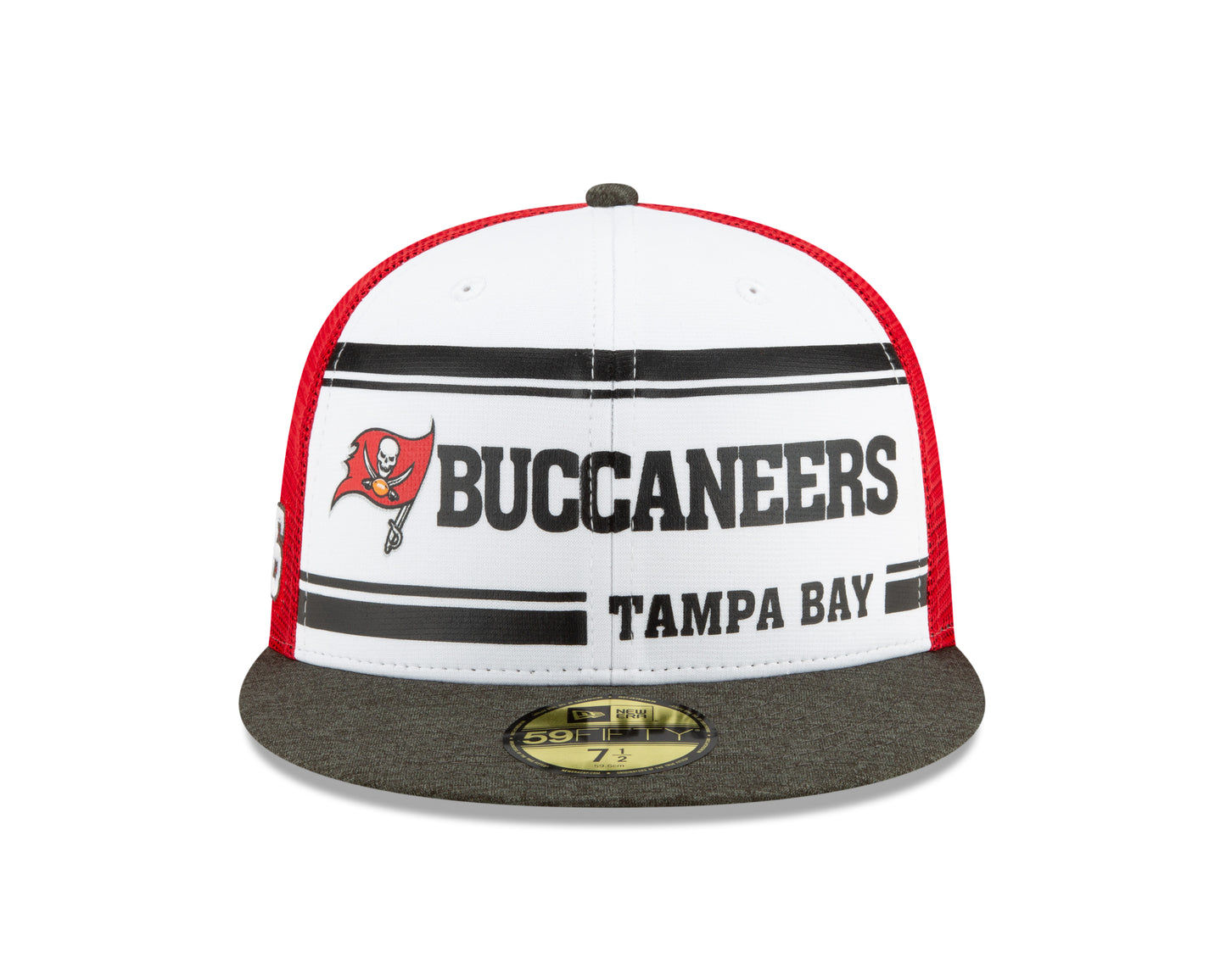Tampa Bay Buccaneers New Era Home Sideline 1976 Mesh Back 59FIFTY Fitted Hat