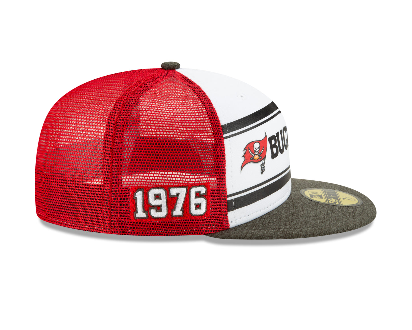 Tampa Bay Buccaneers New Era Home Sideline 1976 Mesh Back 59FIFTY Fitted Hat
