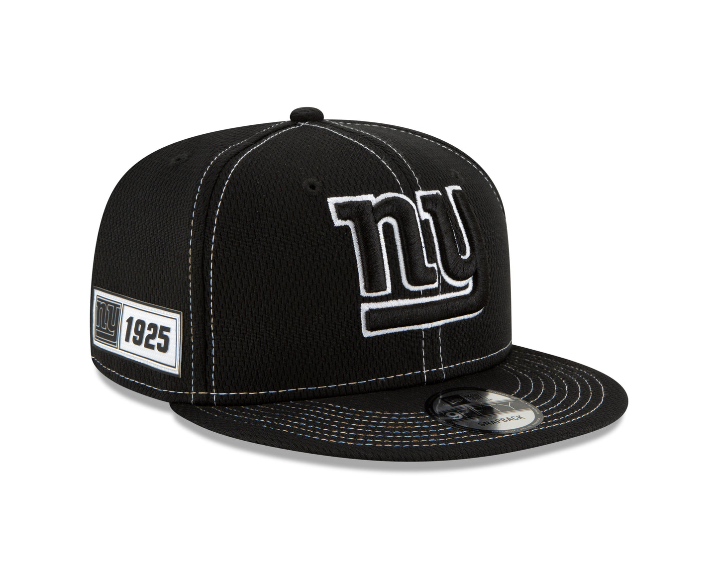 New York Giants New Era Sideline Road 9FIFTY Adjustable Hat - Black