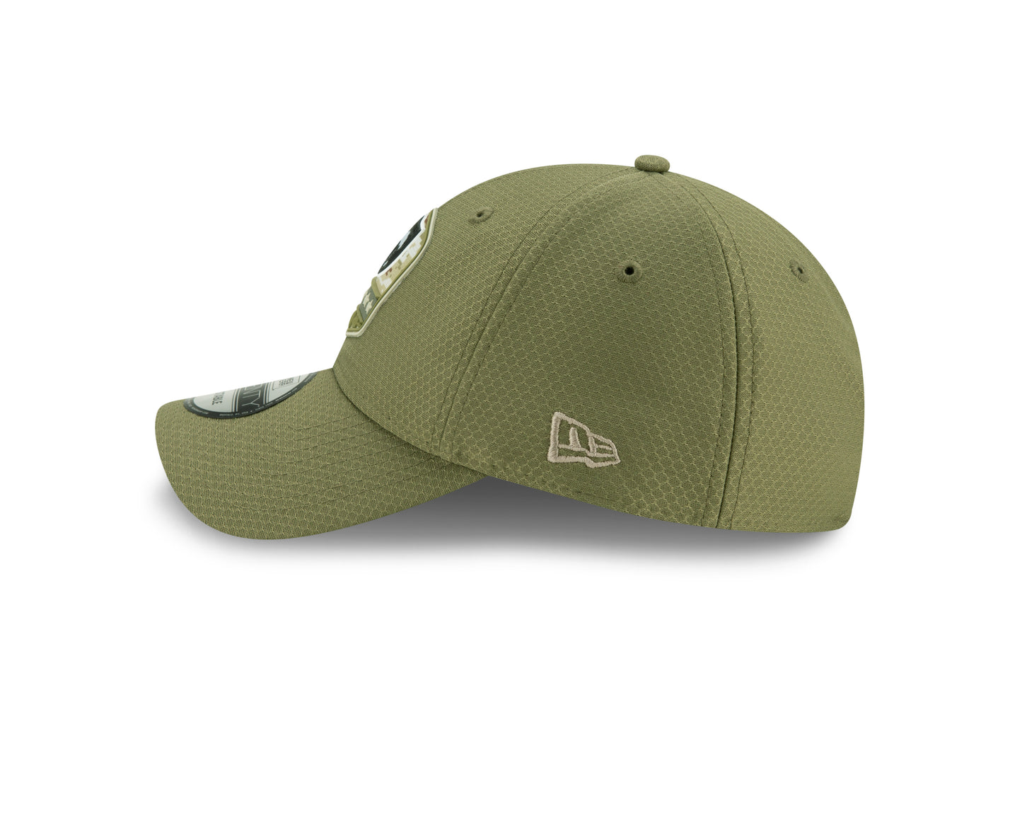 Las Vegas Raiders New Era Salute to Service 9TWENTY Adjustable Hat - Olive
