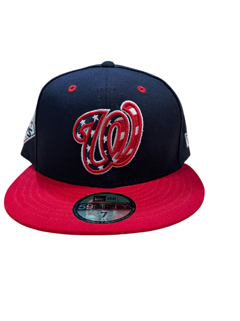 Washington Nationals New Era World Series Bound 59fifty Fitted Side Patch Hat