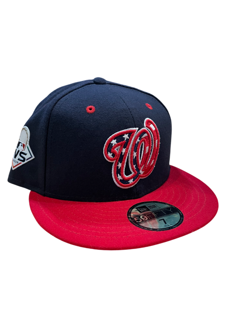 Washington Nationals New Era World Series Bound 59fifty Fitted Side Patch Hat