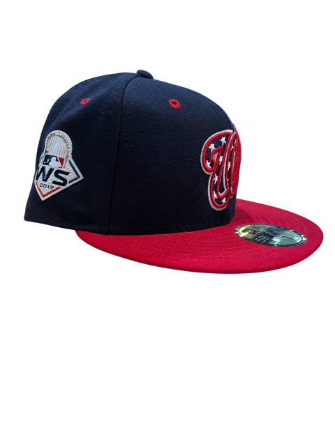 Washington Nationals New Era World Series Bound 59fifty Fitted Side Patch Hat