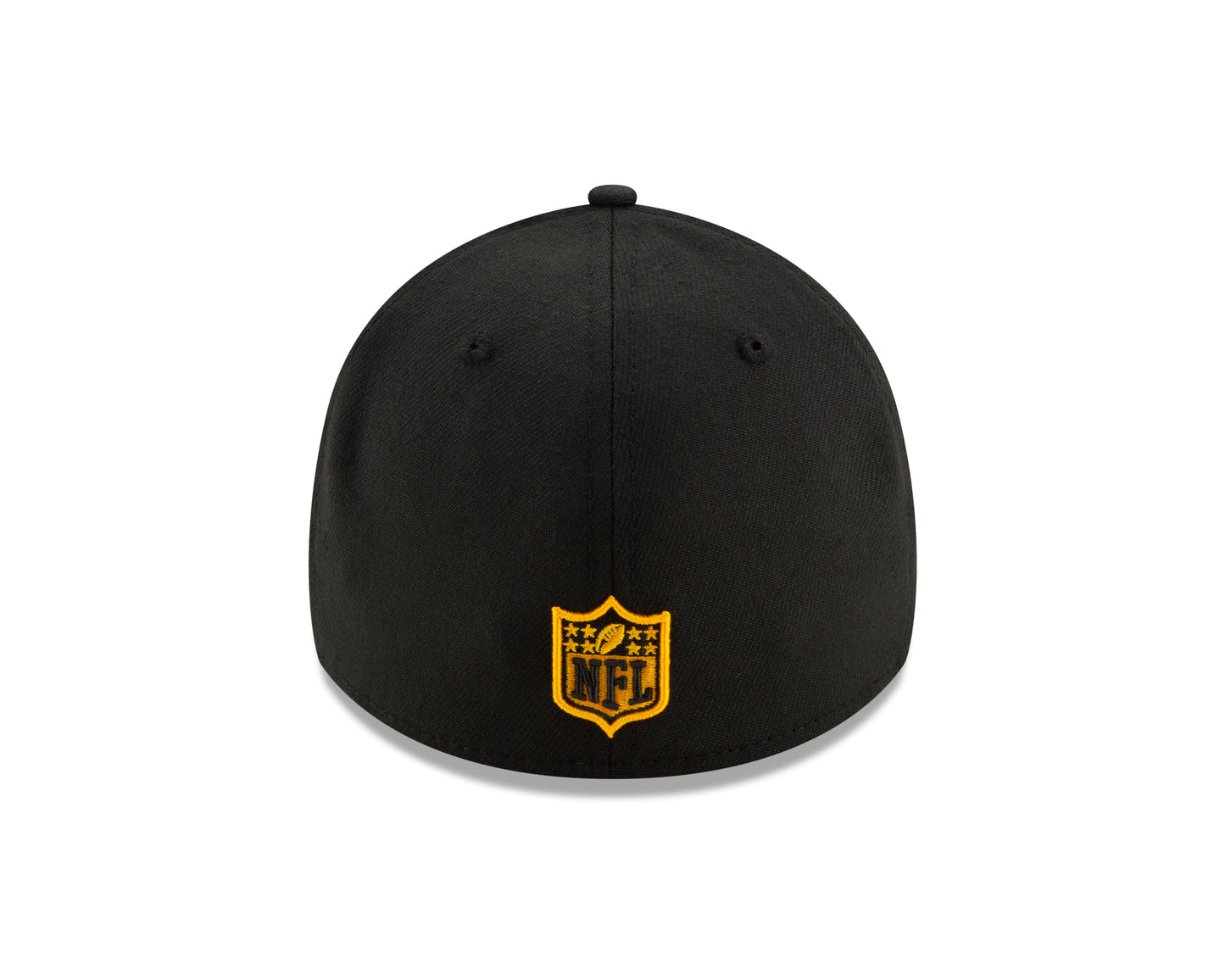Pittsburgh Steelers New Era Draft 39THIRTY Flex Hat - Black