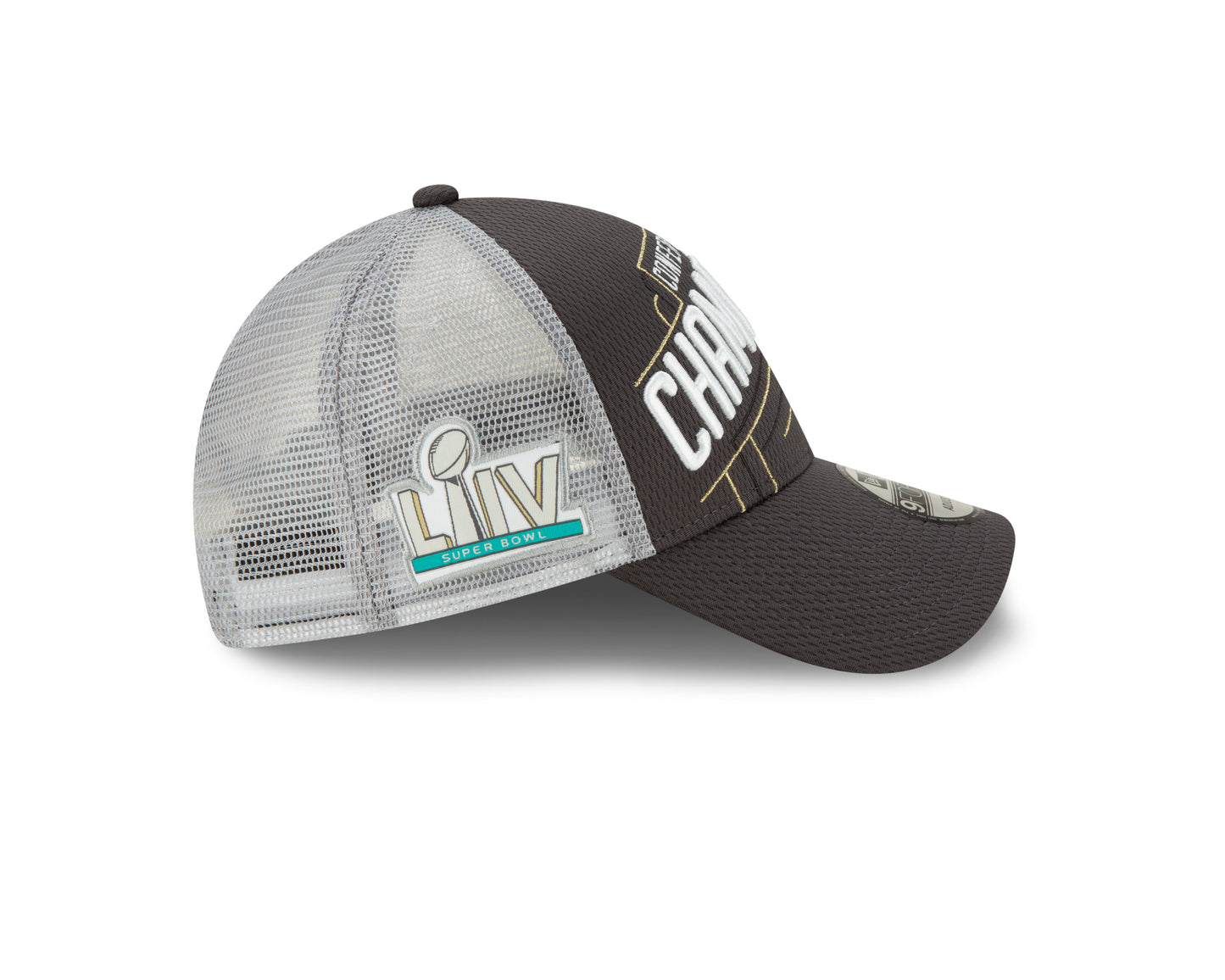 San Francisco 49ers New Era Conference Champions 9FORTY Adjustable Hat - Gray