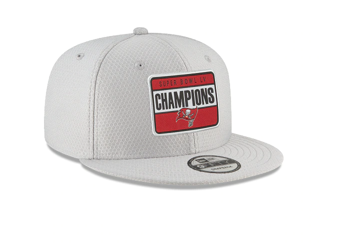 Tampa Bay Buccaneers Parade Champions 9FIFTY Adjustable Hat - Gray