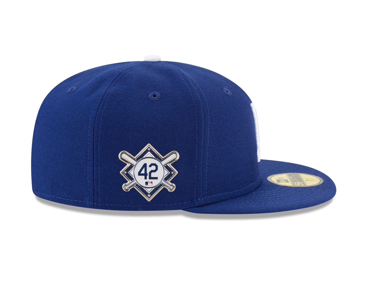 Los Angeles Dodgers New Era Jackie Robinson Day Sidepatch 59FIFTY Fitted Hat