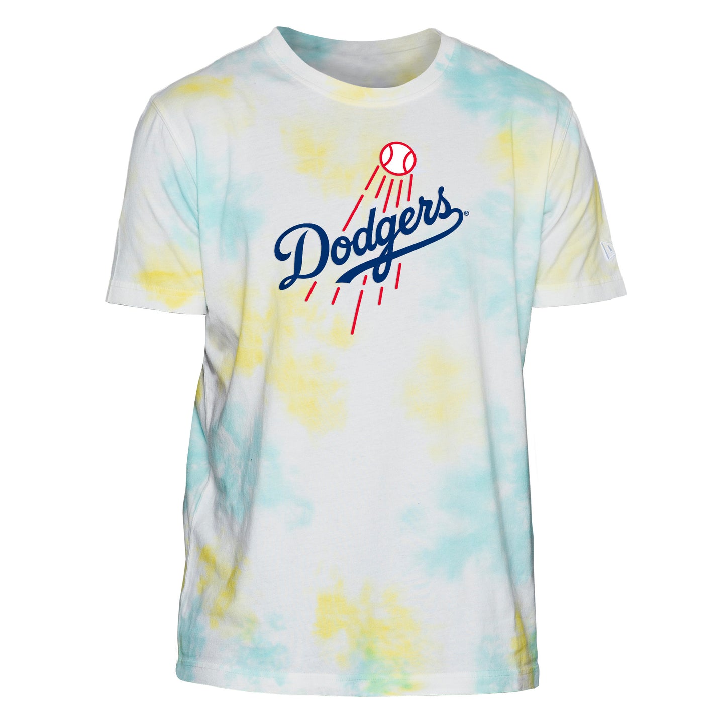 Los Angeles Dodgers New Era Color Pack Tie-Dye Pastel T-Shirt