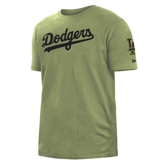Los Angeles Dodgers Game Day Olive Mens T-Shirt