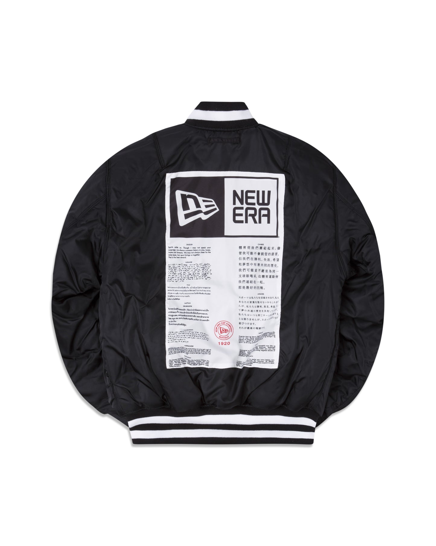 Pittsburgh Steelers Alpha Industries MA-1 Reversible Bomber Jacket- Black