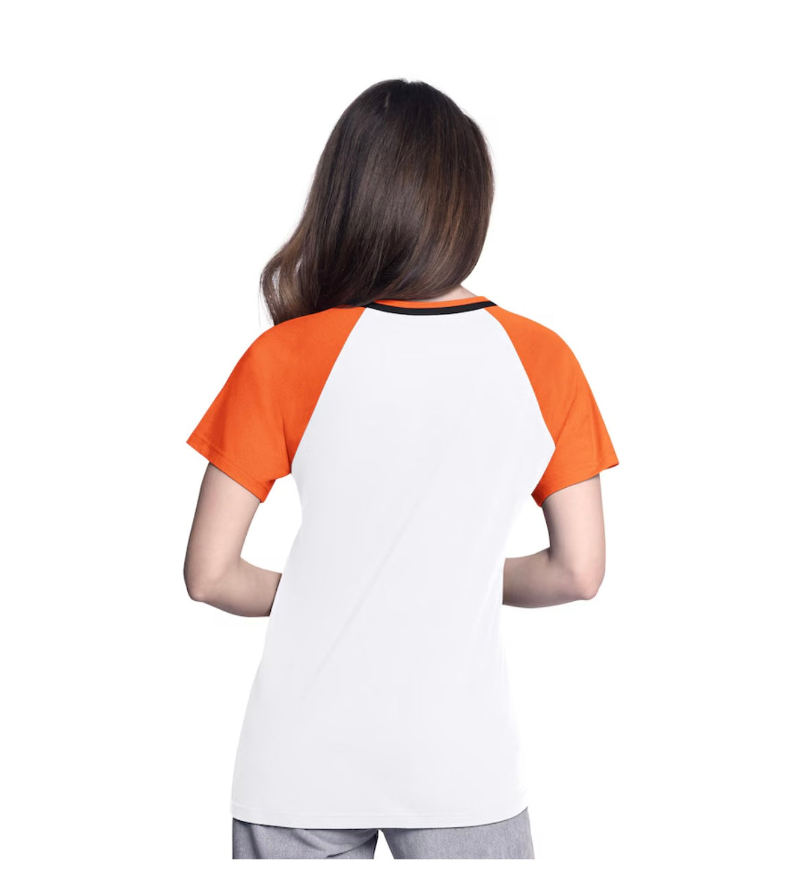 Baltimore Orioles G-III Ball Park Raglan Women's T-Shirt- White