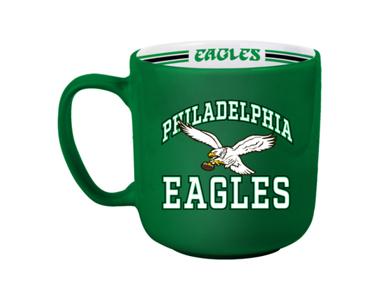 Philadelphia Eagles Logo Bands Legacy 15oz. Stripe Mug
