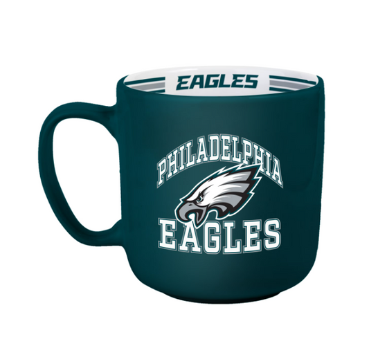 Philadelphia Eagles Logo Bands 15oz. Stripe Mug