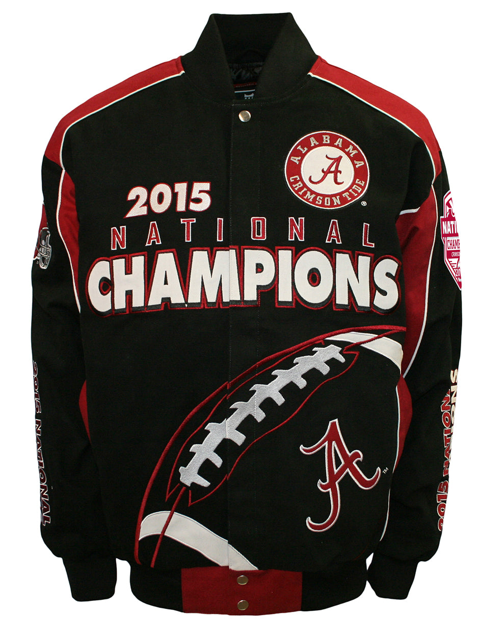 Alabama Crimson Tide Franchise Club 2015 Champions Twill Jacket