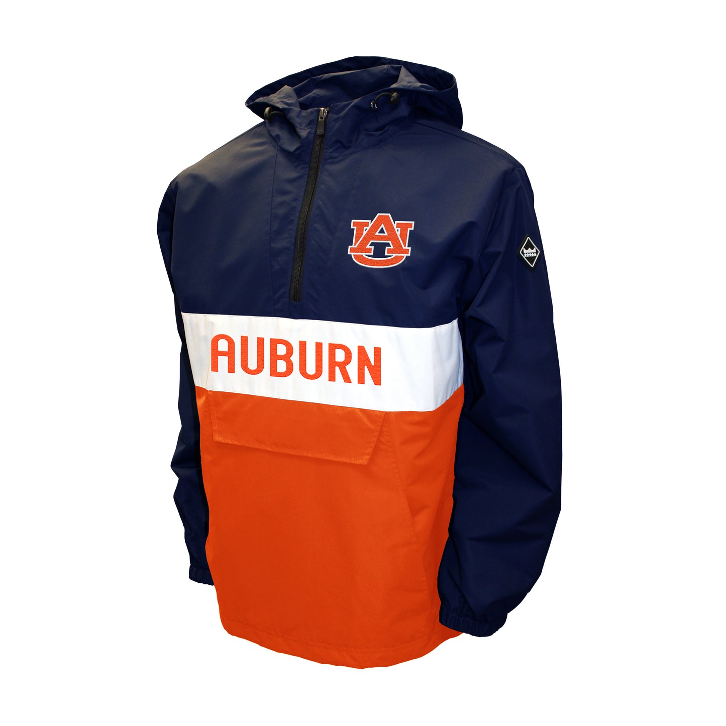 Auburn Tigers Franchise Club Anorak Half-Zip Pullover Jacket