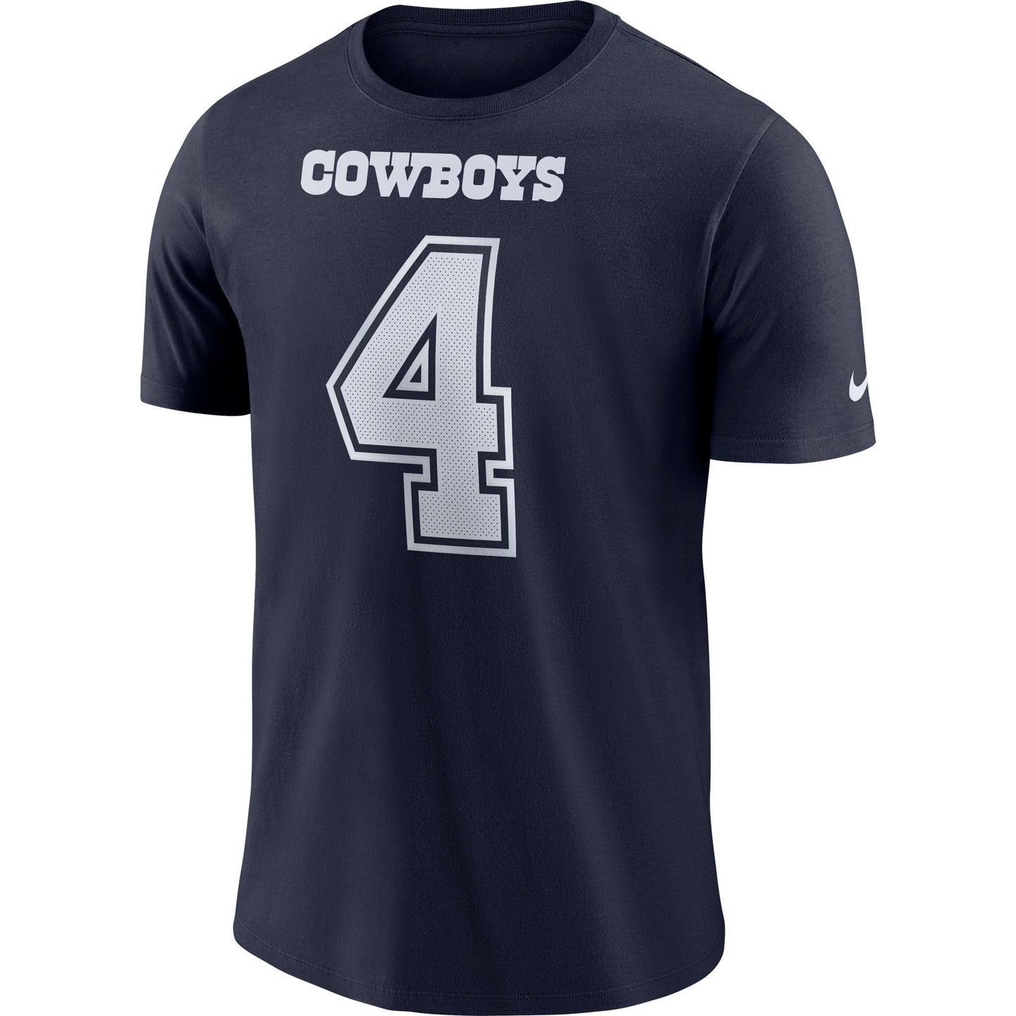 Dallas Cowboys Nike #4 Dak Prescott Pride Player Wordmark T-shirts- Blue