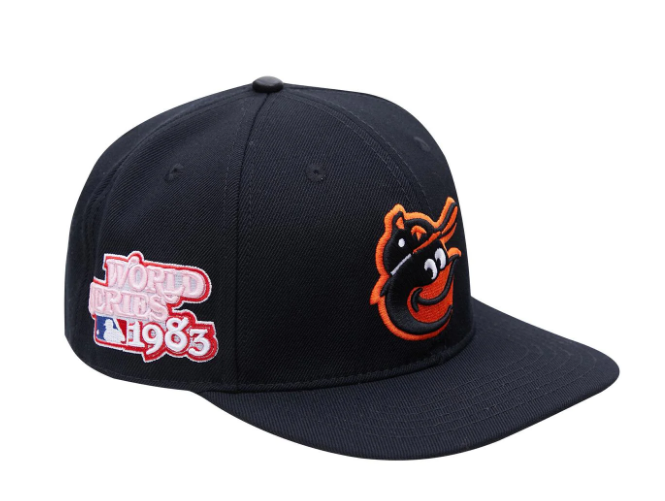 Baltimore Orioles Pro Standard Retro Classic 1983 World Series Snapback- Black