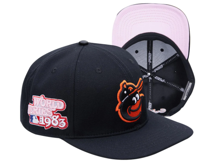 Baltimore Orioles Pro Standard Retro Classic 1983 World Series Snapback- Black