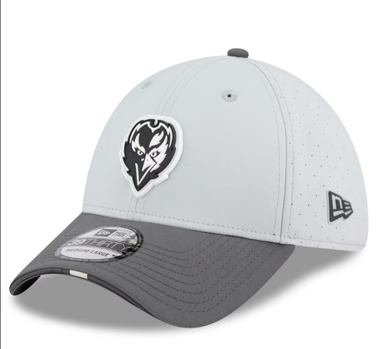 Baltimore Ravens New Era Training Camp Gray 39Thirty Flex Fit Hat