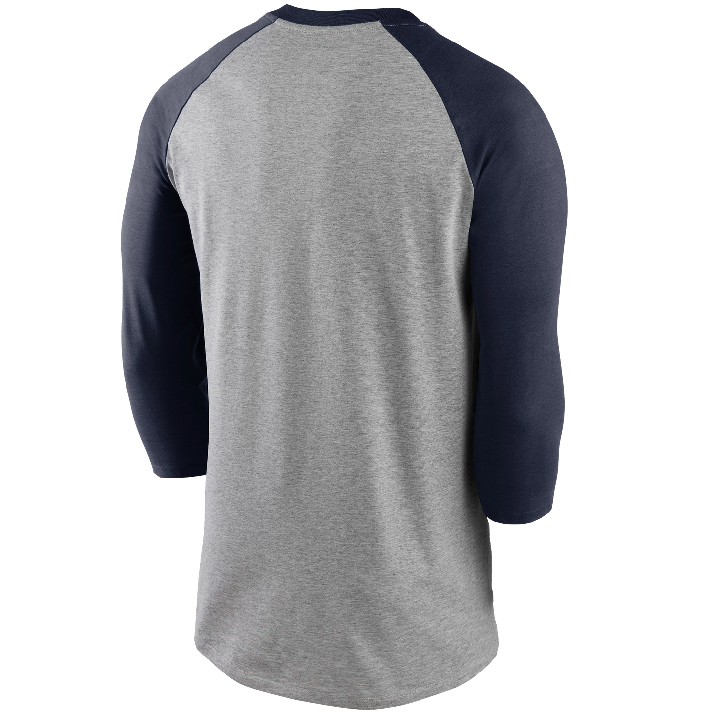 Dallas Cowboys Nike 3/4 Sleeve Raglan Wordmark- Gray