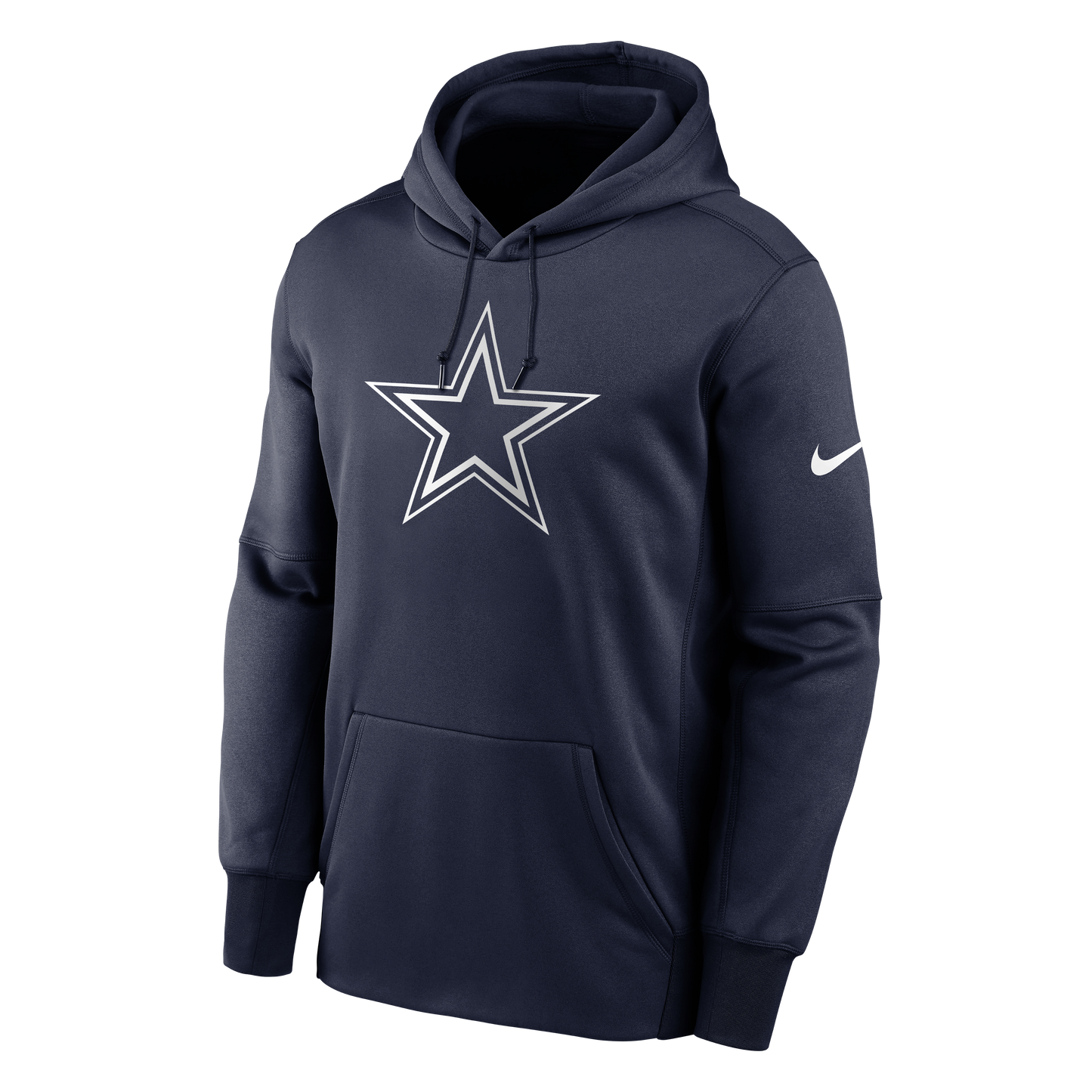 Dallas Cowboys Nike Prime Logo Therma  Pullover Hoodie - Navy