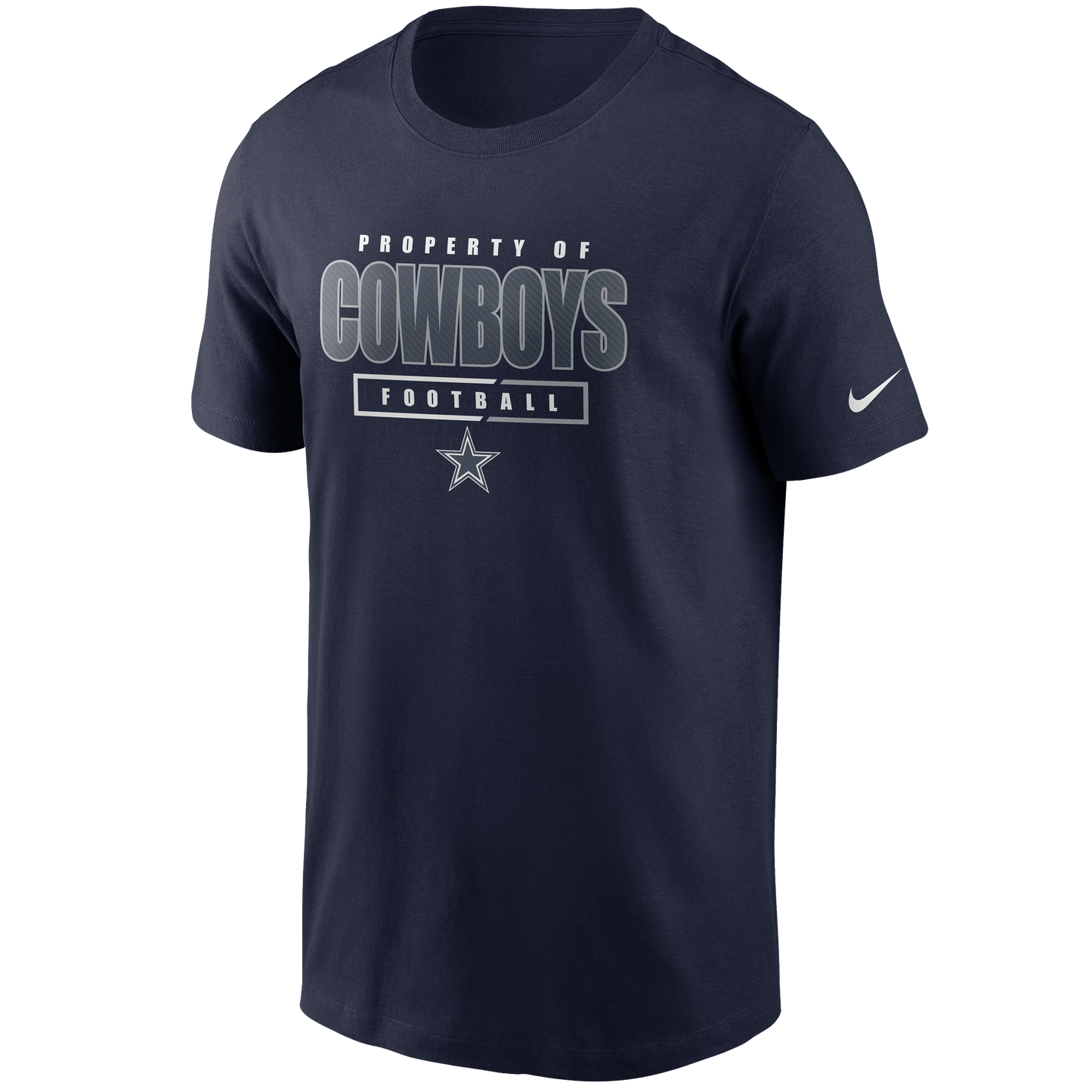 Dallas Cowboys Nike Property Of Cowboys T-Shirt - Blue
