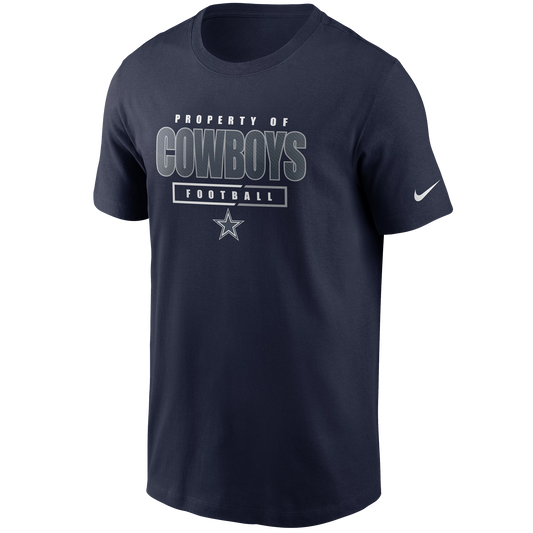 Dallas Cowboys Nike Property Of Cowboys T-Shirt - Blue