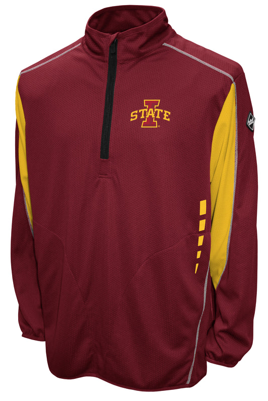 Iowa State Cyclones Franchise Club Flex Thematech Quarter-Zip Pullover Jacket