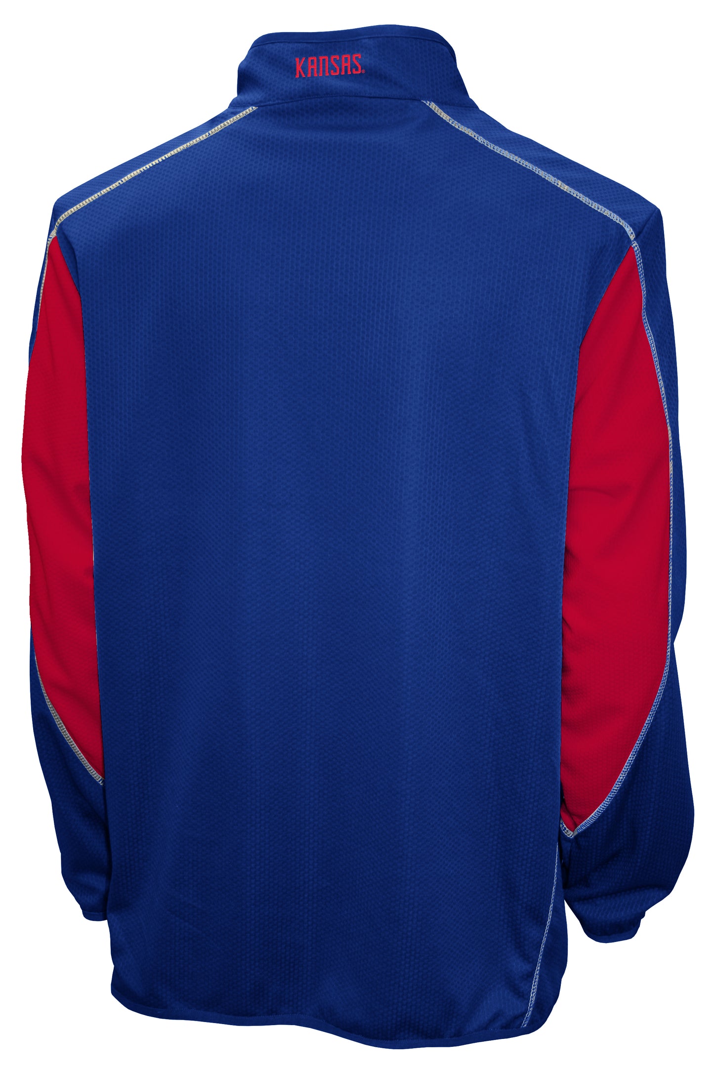 Kansas Jayhawks Franchise Club Flex Thematech Quarter-Zip Pullover Jacket